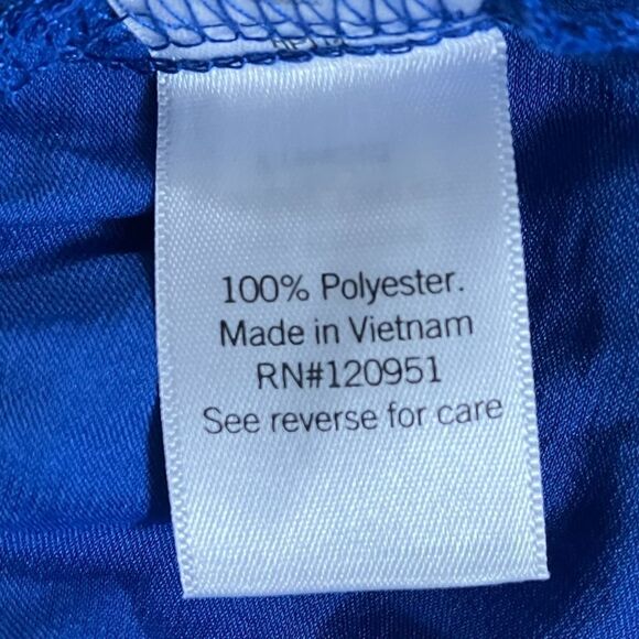 Royal Blue Satin Top   Medium   SO Good For Life - Picture 7 of 7